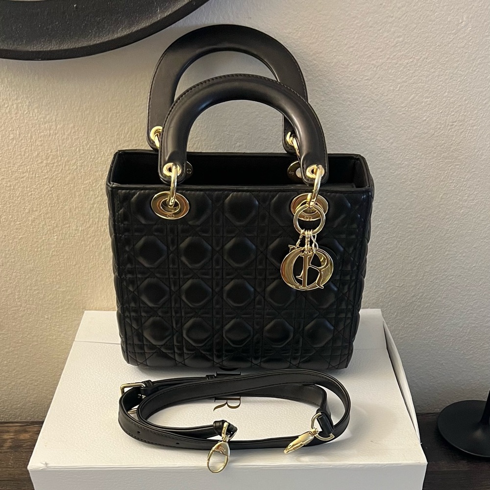 MEDIUM LADY DIOR BAG